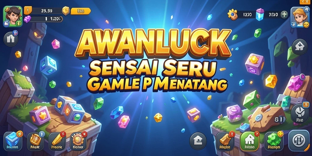 Tampilan gameplay <strong>AWANLUCK</strong> dengan teka-teki yang menantang.