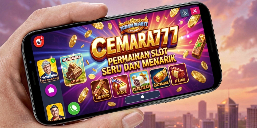 Tampilan permainan Slot CEMARA777 yang mengasyikkan.