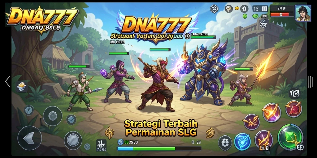 Gameplay seru dan mendebarkan dalam DNA777.