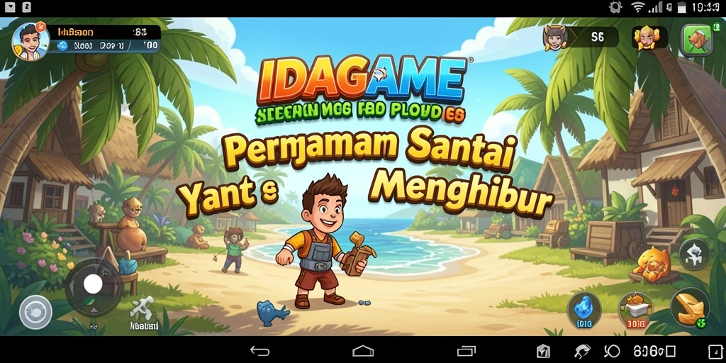 Screenshot dari gameplay IDAGAME yang menyenangkan dan menarik.