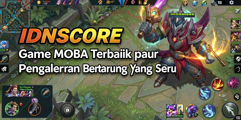 Tampilan gameplay menarik dan penuh aksi dari IDNSCORE.