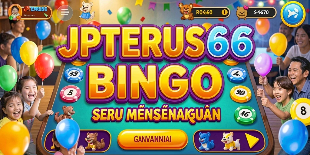 Gameplay seru saat bermain Bingo di JPTERUS66.