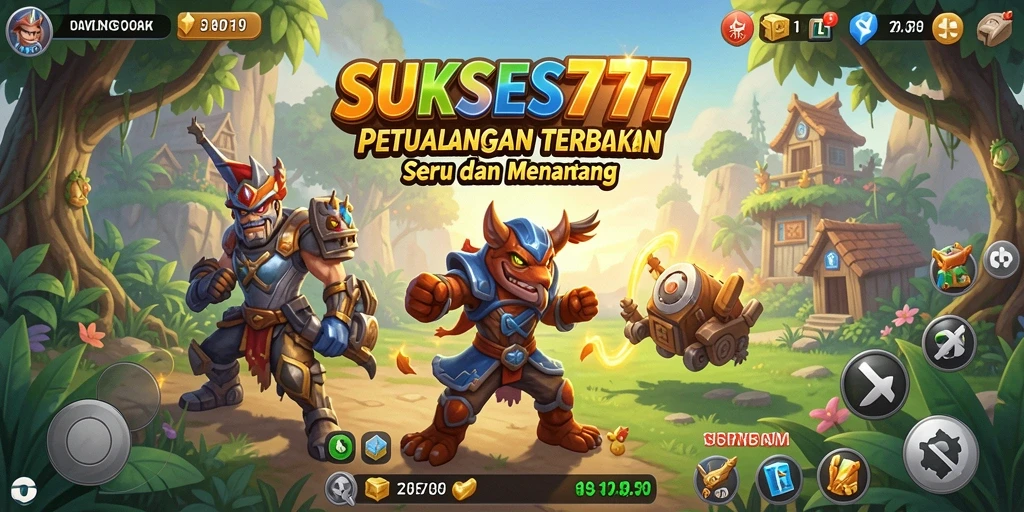 Gameplay Open World yang menakjubkan dalam SUKSES777.