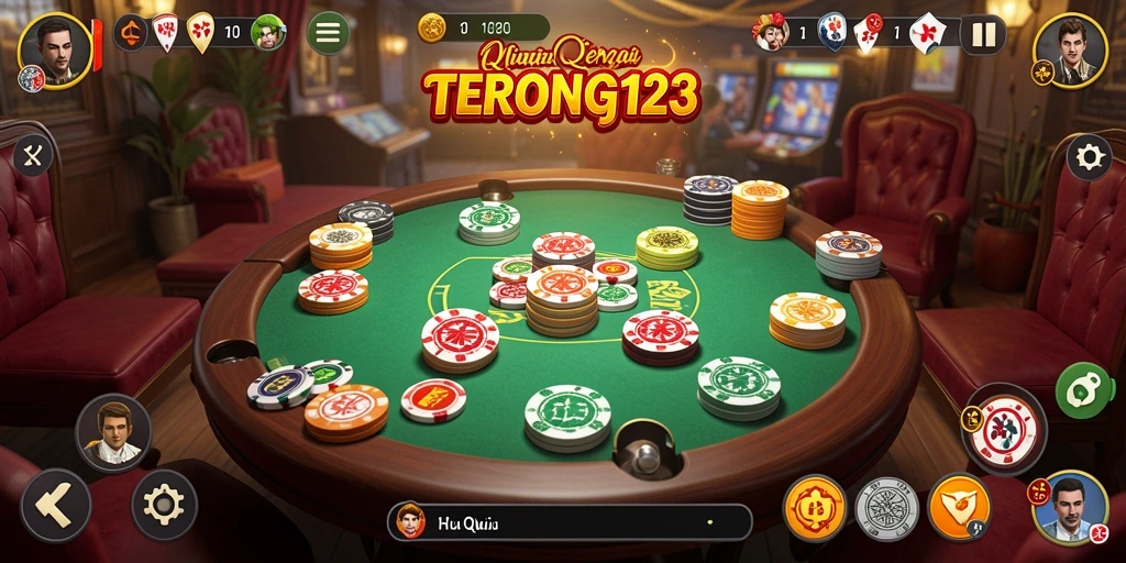 Tampilan gameplay seru dan menantang di QiuQiu.