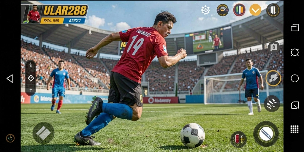 Tampilan menarik dari gameplay ULAR288 yang penuh aksi olahraga.